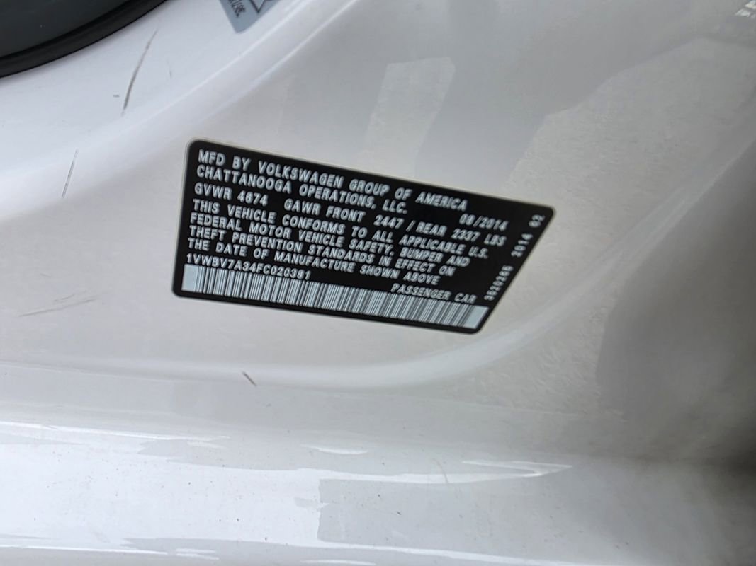 Used 2015 Volkswagen Passat TDI SE image 41