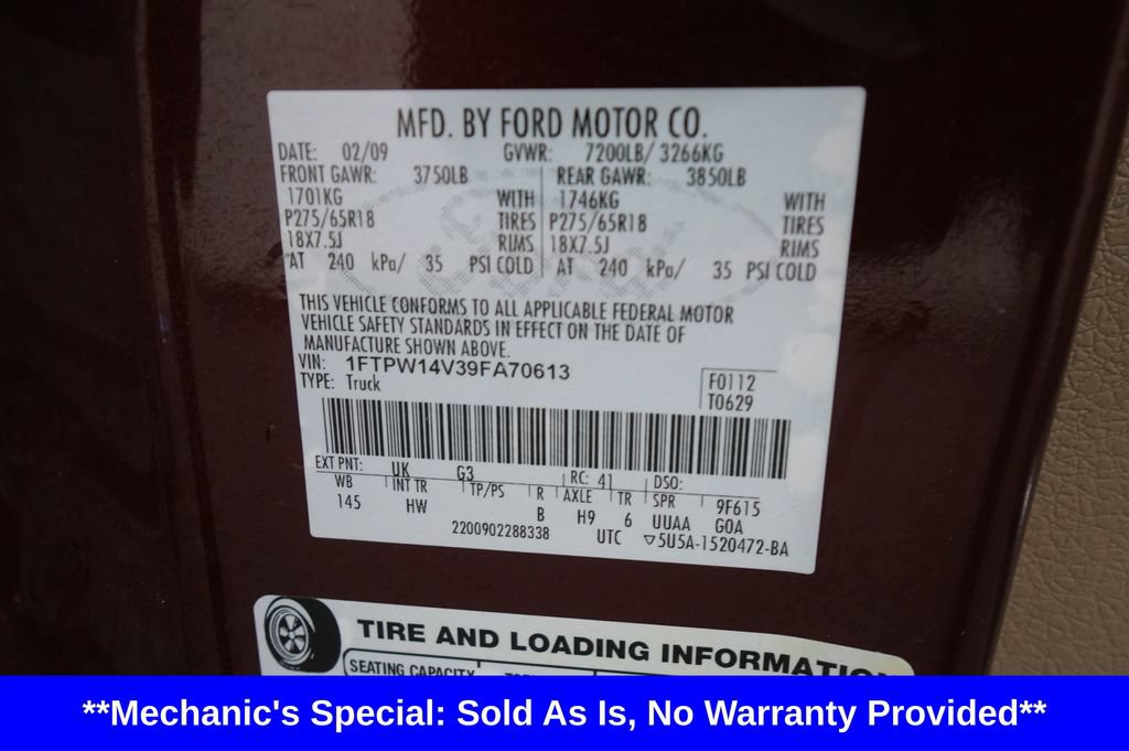Used 2009 Ford F150 Lariat AWD/4WD image 34