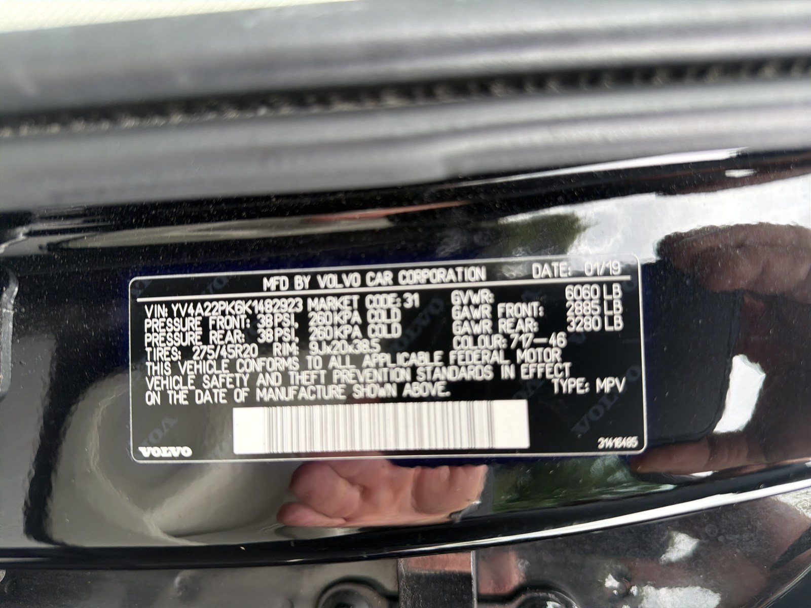 Used 2019 Volvo XC90 T6 Momentum w/ Protection Package AWD/4WD image 51