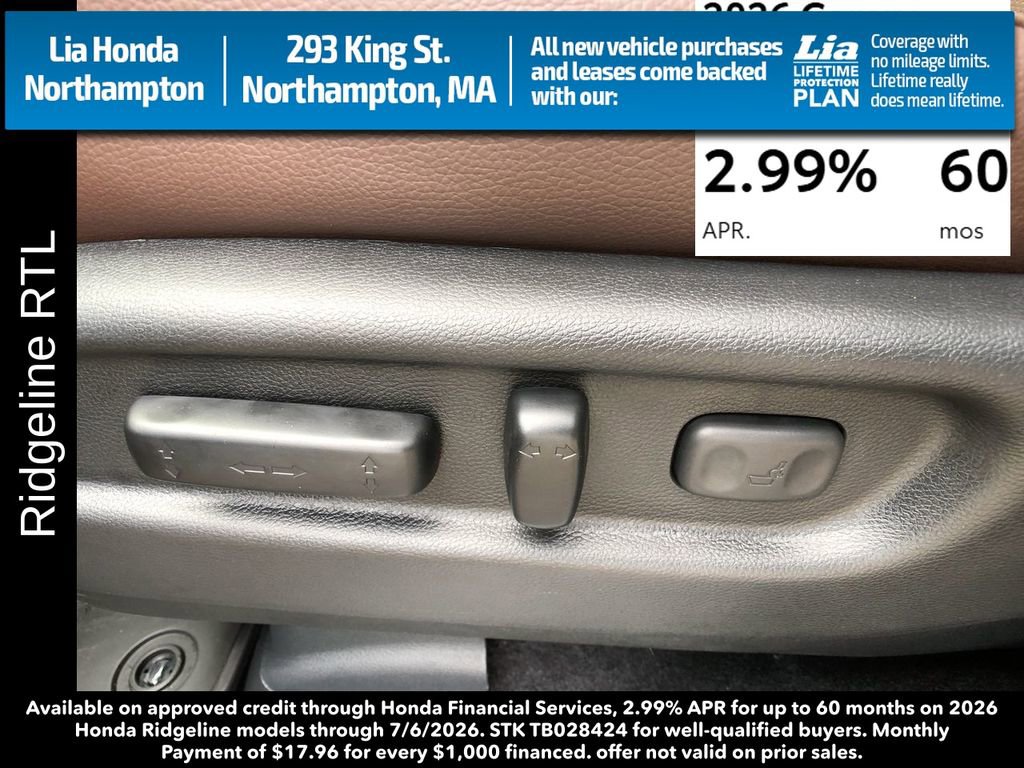 New 2026 Honda Ridgeline RTL image 14