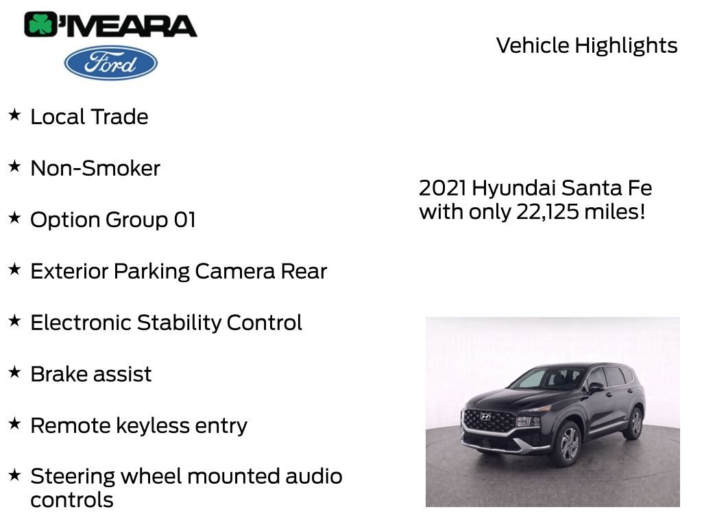 Used 2021 Hyundai Santa Fe SE FWD image 7