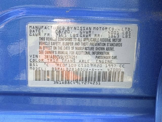 Used 2020 Nissan Sentra SV w/ SV Premium Package FWD image 25