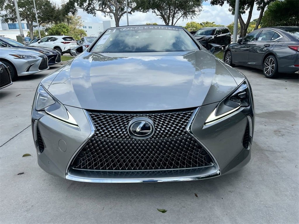 Certified 2021 Lexus LC 500 Convertible w/ Touring Package image 2