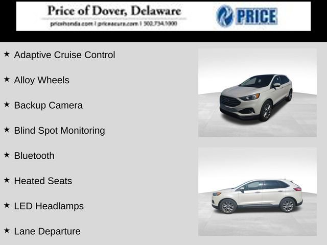 Used 2019 Ford Edge Titanium w/ Cold Weather Package AWD/4WD video 2