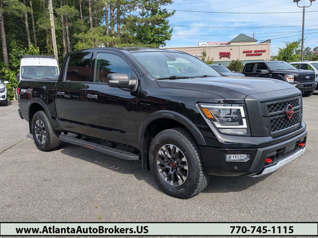 Used 2023 Nissan Titan PRO-4X w/ Pro-4x Convenience Package AWD/4WD video 1