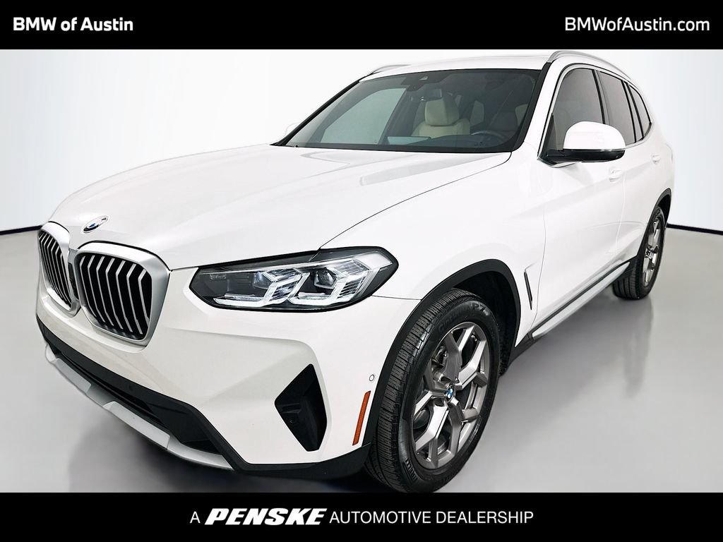 Certified 2023 BMW X3 xDrive30i w/ Premium Package w/ZPA AWD/4WD image 1