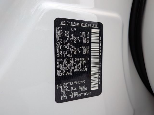 New 2025 Nissan Armada PRO-4X w/ Pro-4X Premium Package image 37