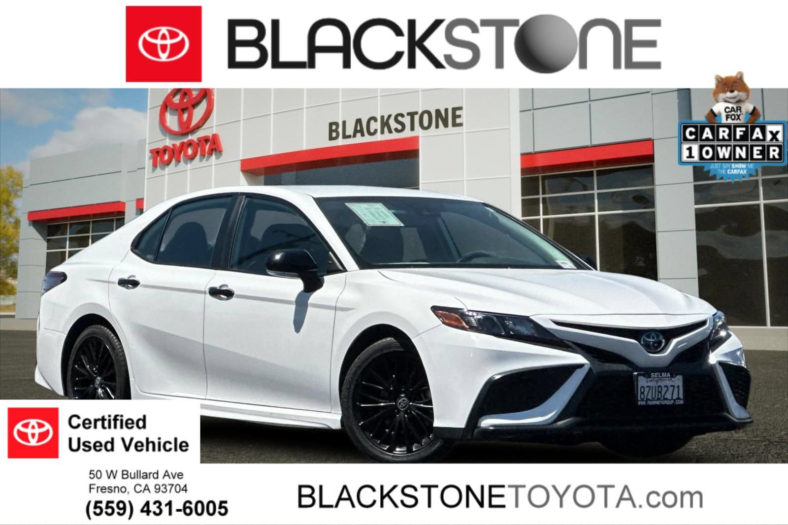 Certified 2022 Toyota Camry SE w/ Convenience Package
