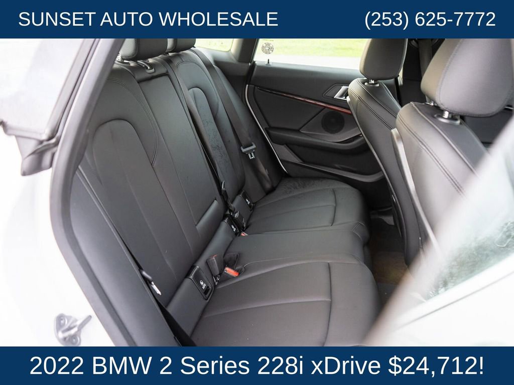 Used 2022 BMW 228i xDrive Gran Coupe w/ Convenience Package AWD/4WD image 81
