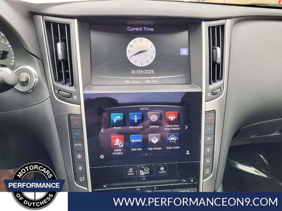 Used 2017 INFINITI Q50 2.0t w/ Moonroof Package image 18