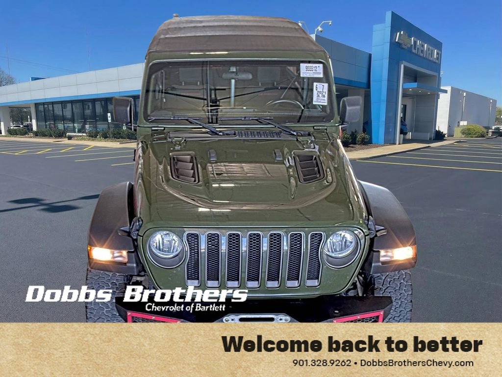 Used 2021 Jeep Wrangler Unlimited Rubicon image 2