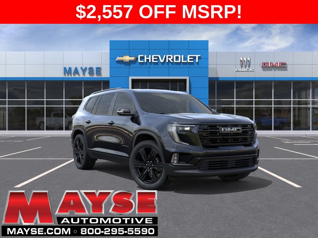 New 2027 GMC Acadia Elevation w/ Black Edition