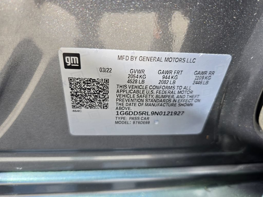 Used 2022 Cadillac CT4 V w/ Technology Package RWD image 15