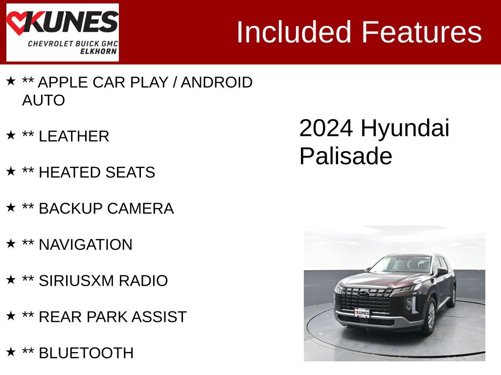 Used 2024 Hyundai Palisade SEL AWD/4WD image 2
