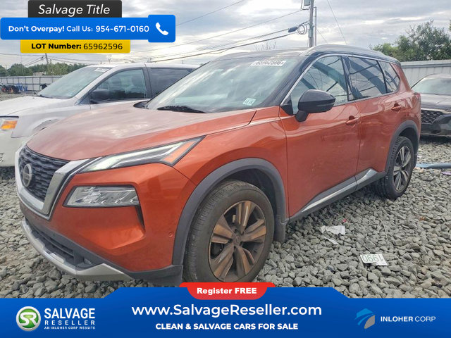Used 2021 Nissan Rogue Platinum