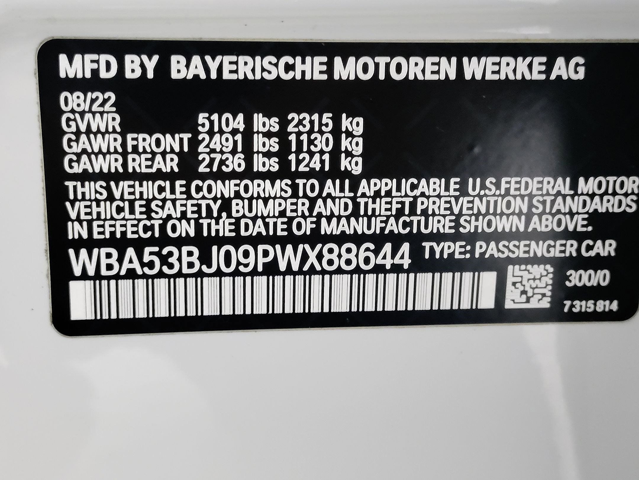 Certified 2023 BMW 540i w/ M Sport Package image 35