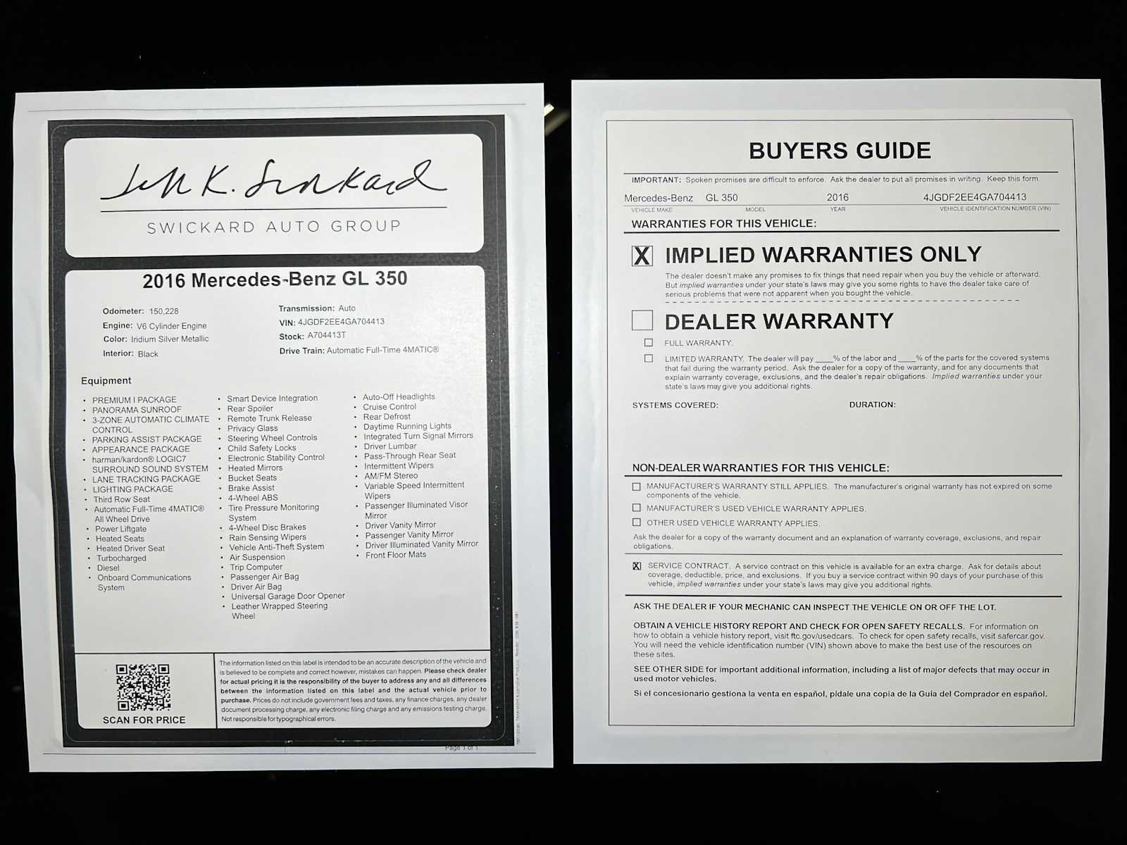 Certified 2016 Mercedes-Benz GL 320 BlueTEC 4MATIC image 44