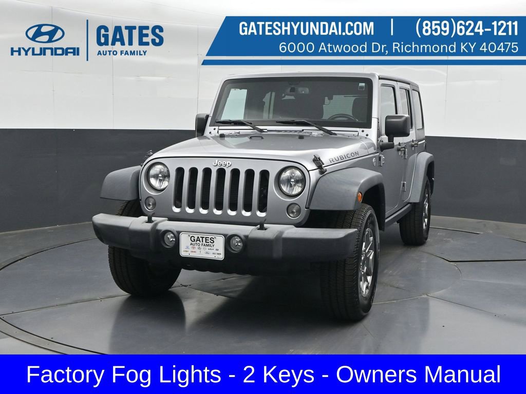 Used 2015 Jeep Wrangler Unlimited Rubicon w/ Max Tow Package AWD/4WD image 5