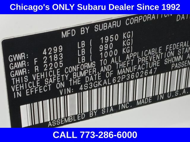 Certified 2023 Subaru Impreza 2.0i Sport image 18