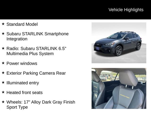 Used 2021 Subaru Crosstrek 2.5i Sport AWD/4WD image 8