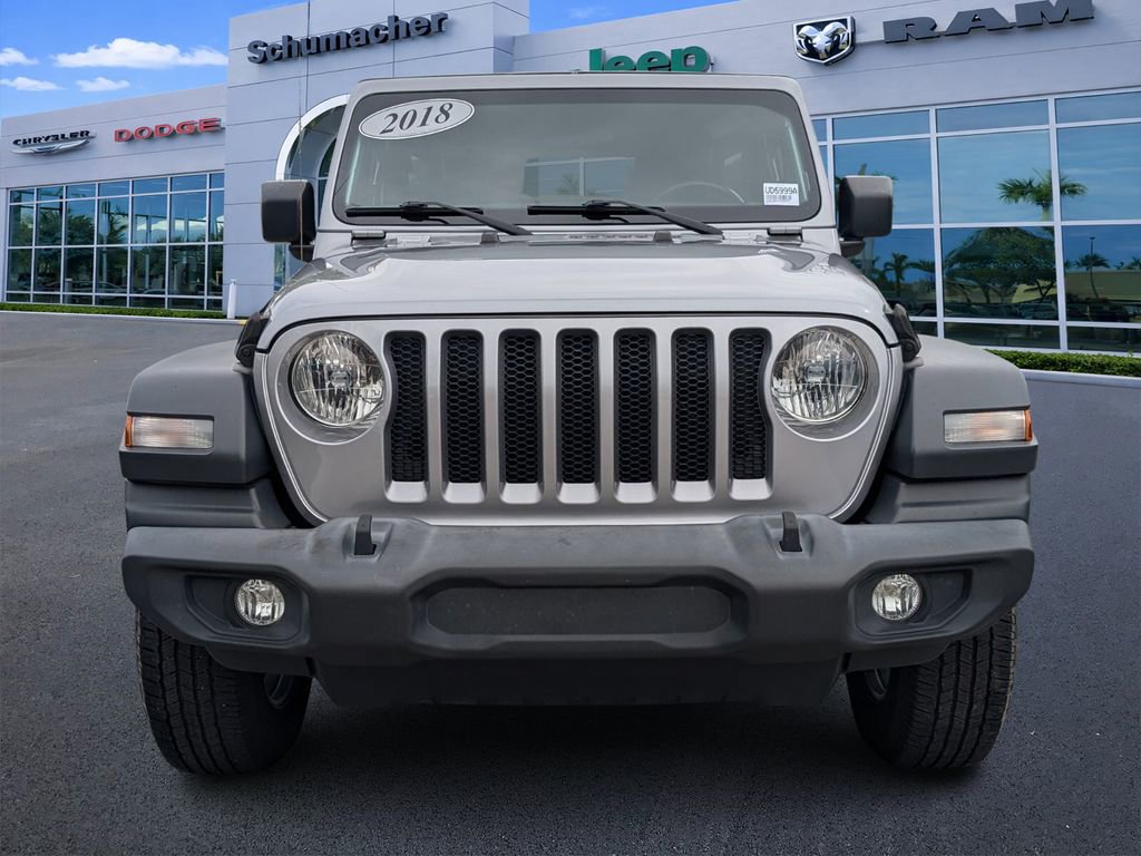Certified 2018 Jeep Wrangler Unlimited Sport S image 2