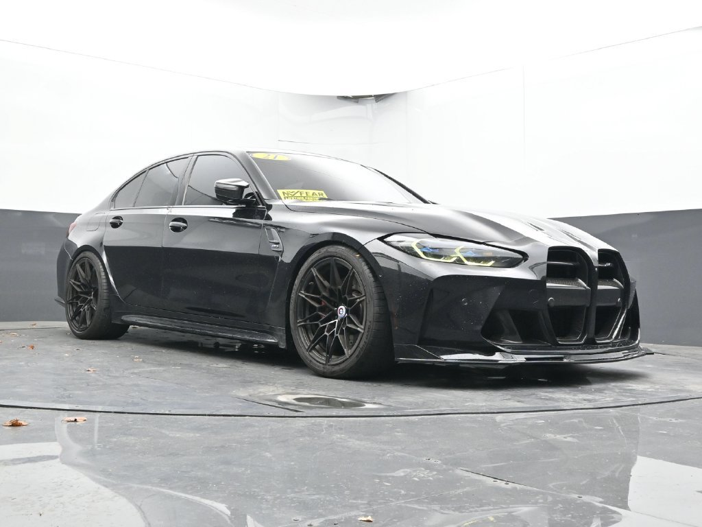 Used 2021 BMW M3 w/ M Carbon Exterior Package RWD image 24