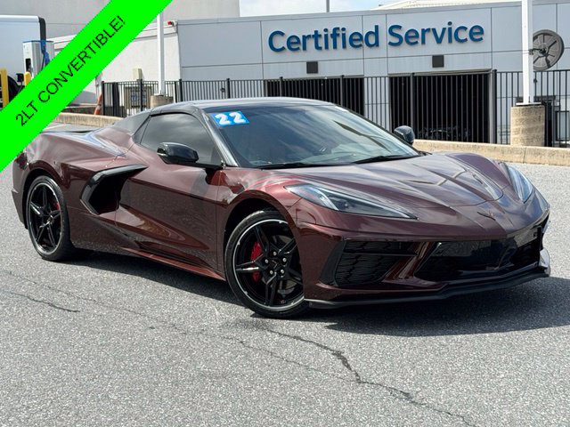 Used 2022 Chevrolet Corvette Stingray Preferred Conv w/ Battery Protection Package RWD image 1