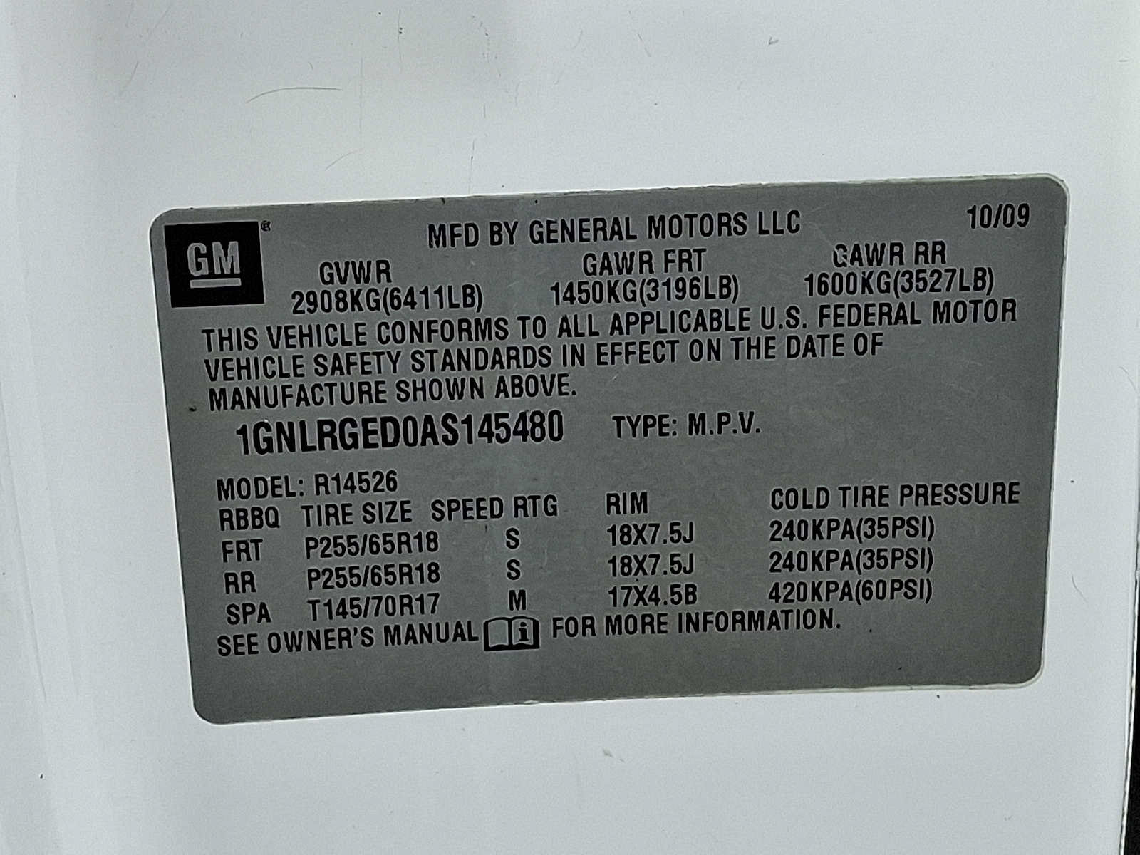 Used 2010 Chevrolet Traverse LT w/ Personal Connectivity Package FWD image 27
