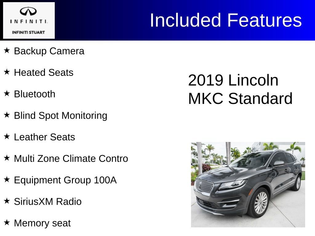 Used 2019 Lincoln MKC Premiere FWD image 2