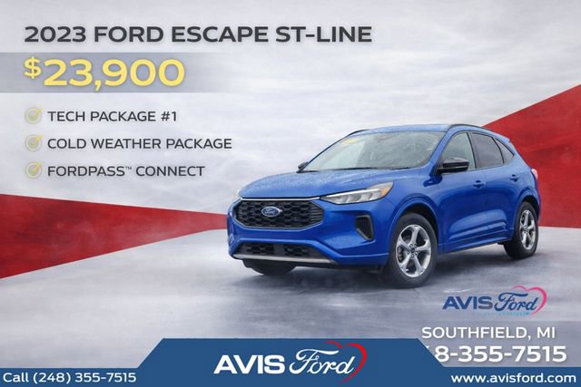 Used 2023 Ford Escape ST-Line w/ Tech Pack #1 image 1