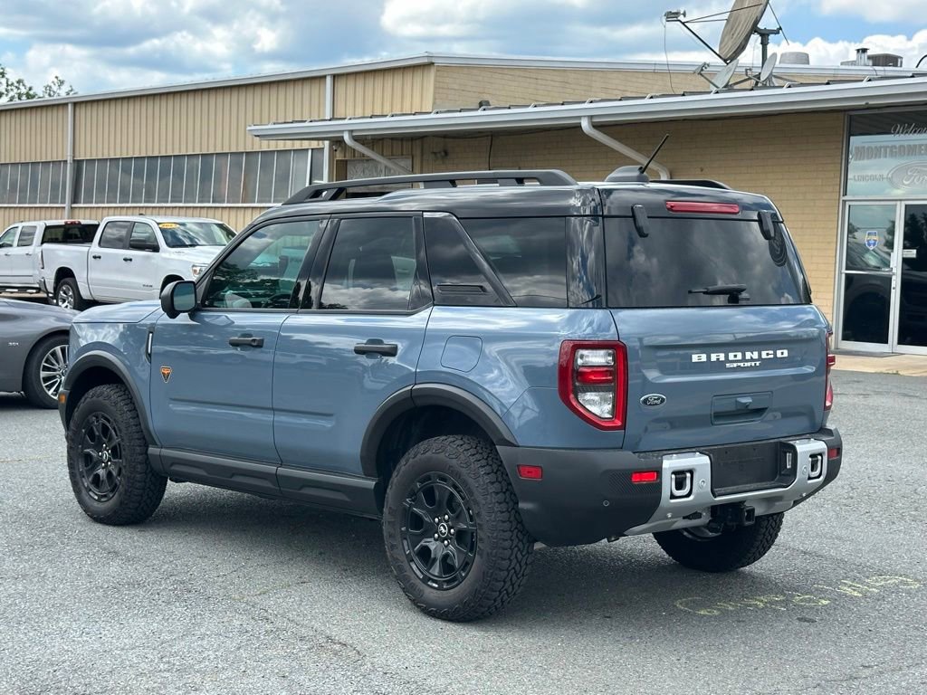 Used 2025 Ford Bronco Sport Badlands w/ Sasquatch Badlands Package AWD/4WD image 3