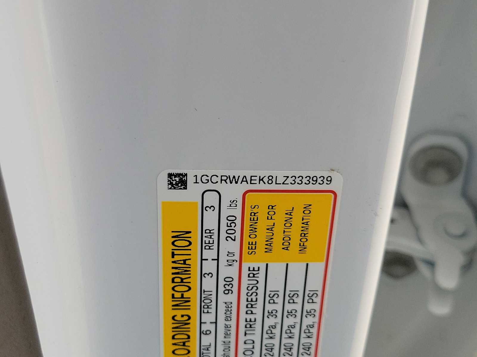 Used 2020 Chevrolet Silverado 1500 W/T w/ WT Value Package image 21