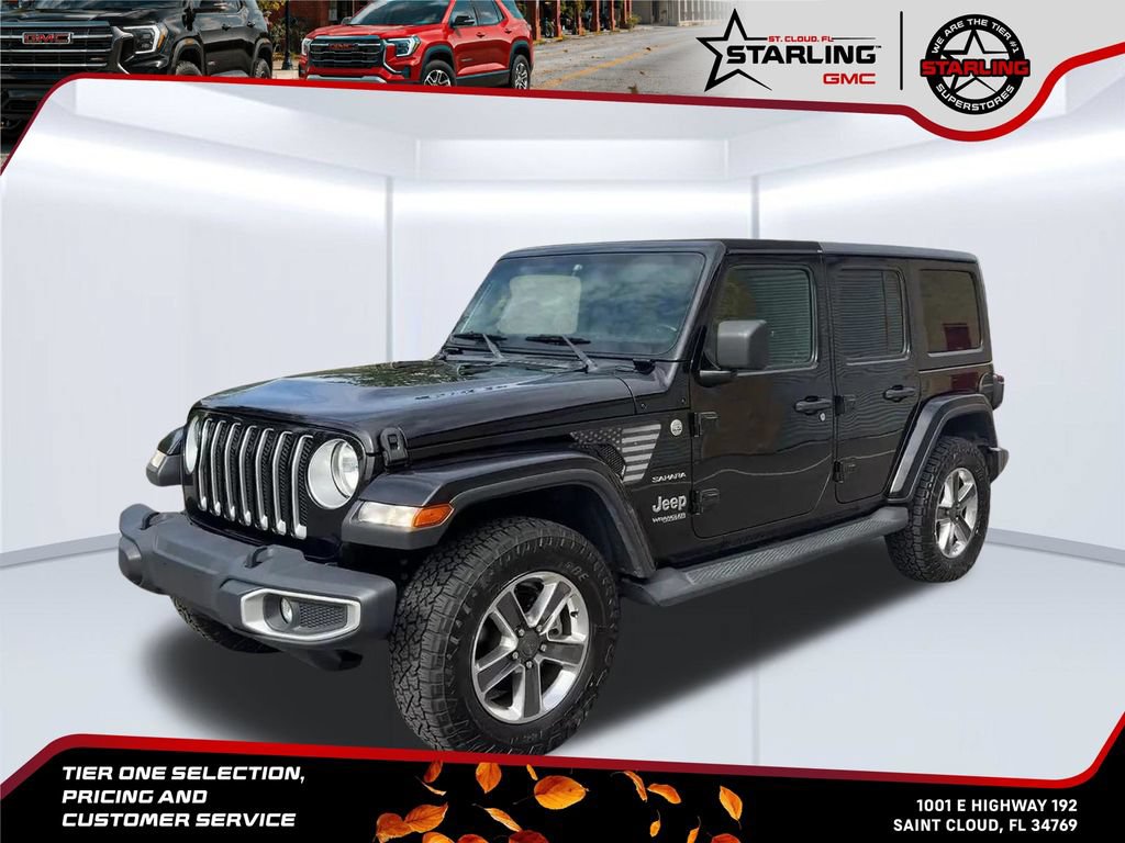 Used 2019 Jeep Wrangler Unlimited Sahara w/ Safety Group