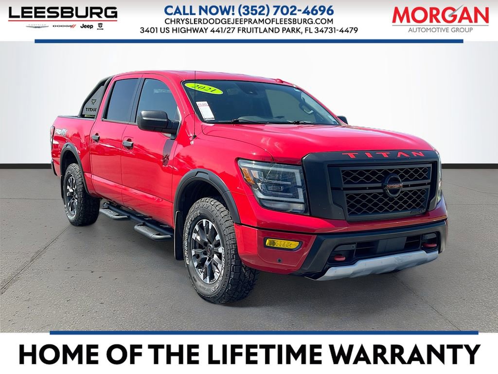 Used 2021 Nissan Titan PRO-4X w/ Pro-4x Utility Package image 1