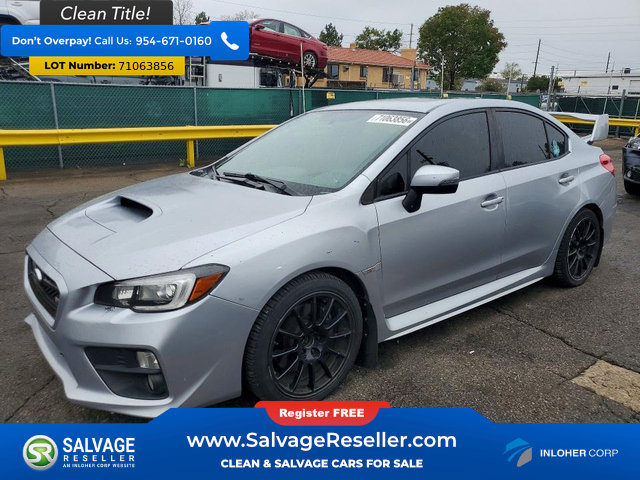Used 2015 Subaru WRX STI Limited AWD/4WD image 1