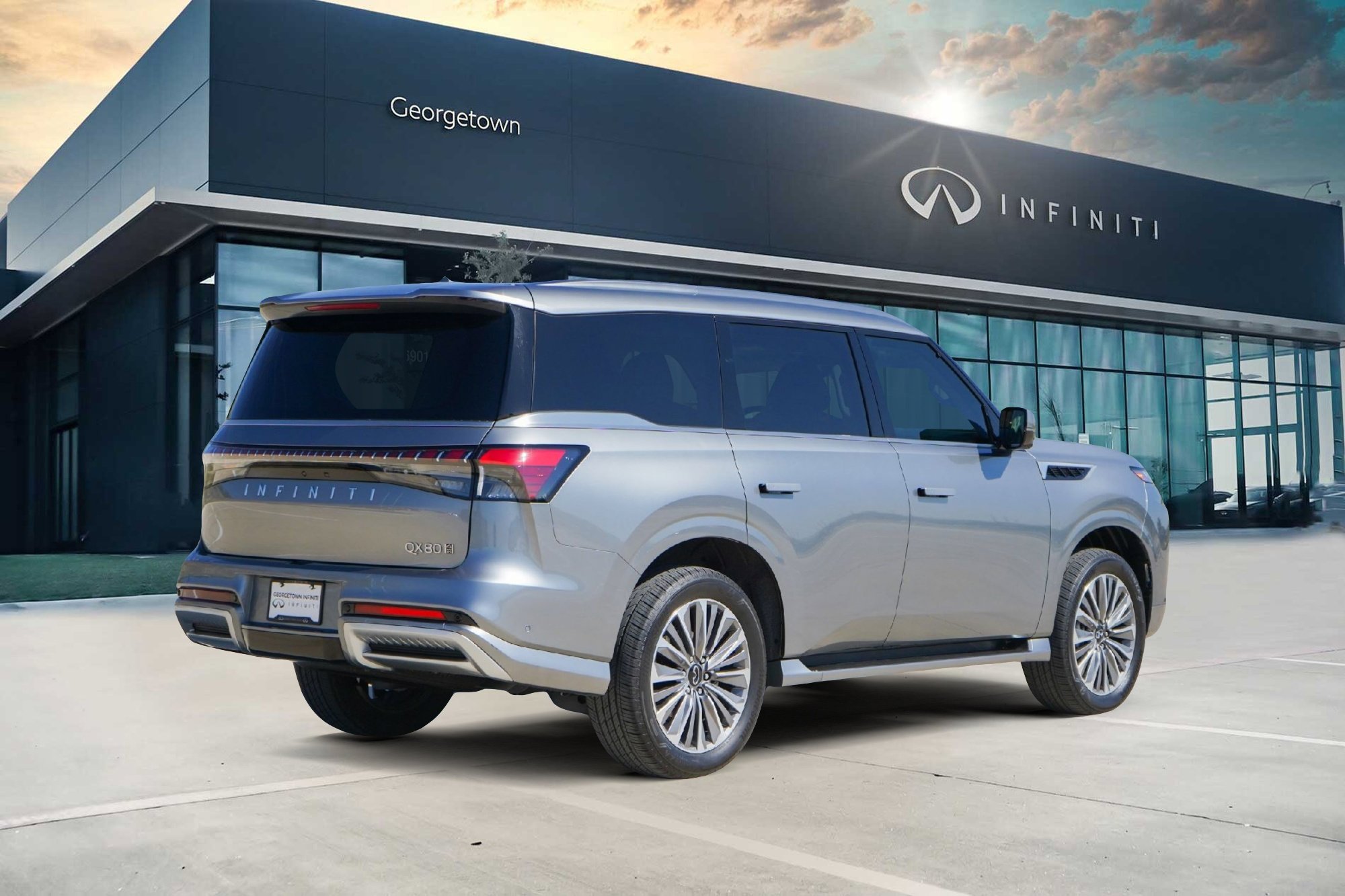 Certified 2025 INFINITI QX80 Sensory image 4