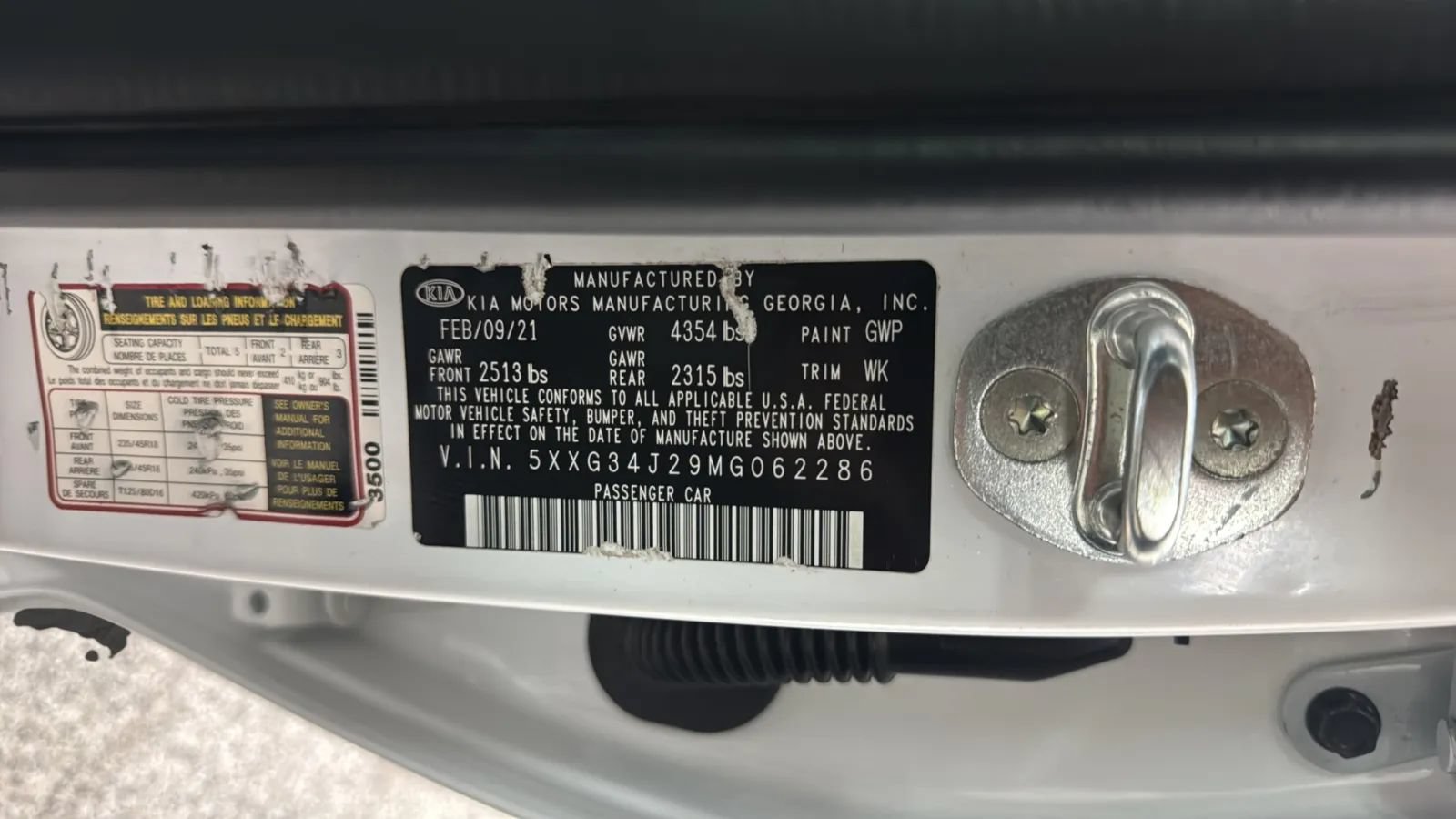 Used 2021 Kia K5 EX w/ EX Premium Package FWD image 27