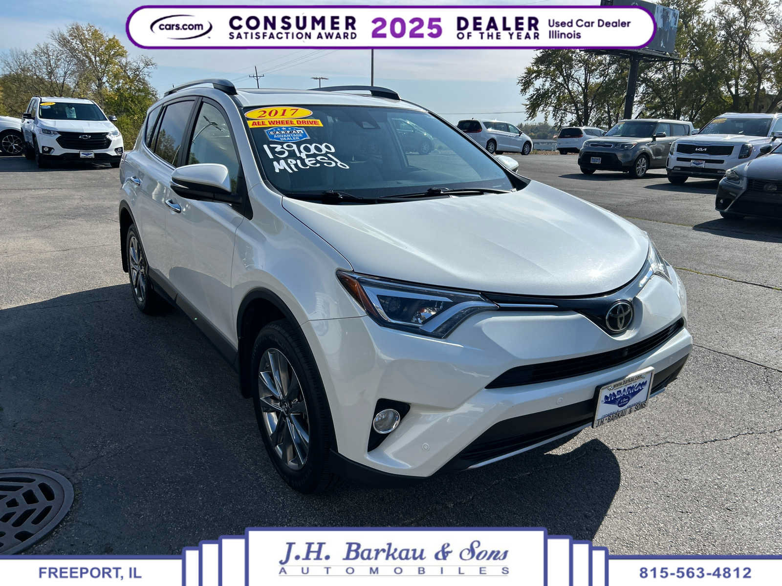 Used 2017 Toyota RAV4 Limited w/ Advanced Technology Package