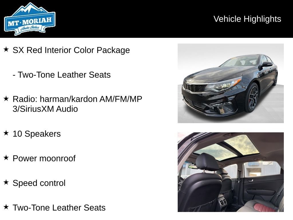 Used 2020 Kia Optima SX image 4