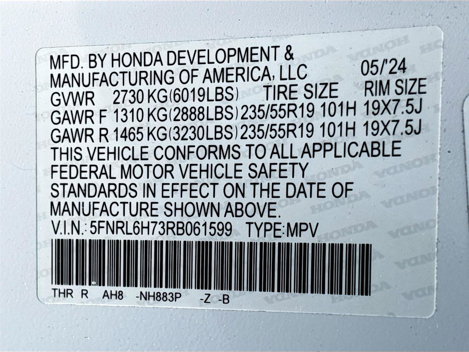 Used 2024 Honda Odyssey Sport image 38
