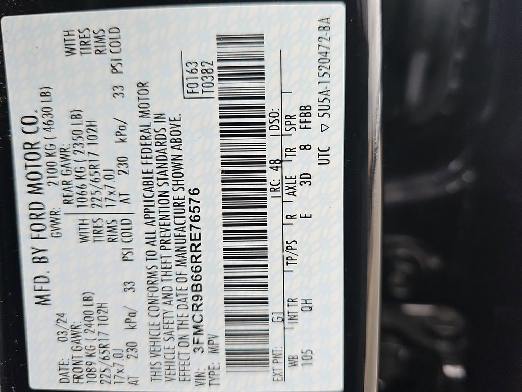 Used 2024 Ford Bronco Sport Big Bend image 40