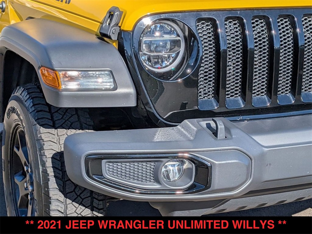 Used 2021 Jeep Wrangler Unlimited Willys image 18