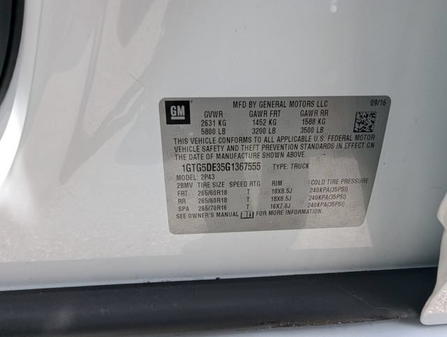 Used 2016 GMC Canyon SLT w/ Driver Alert Package RWD image 29