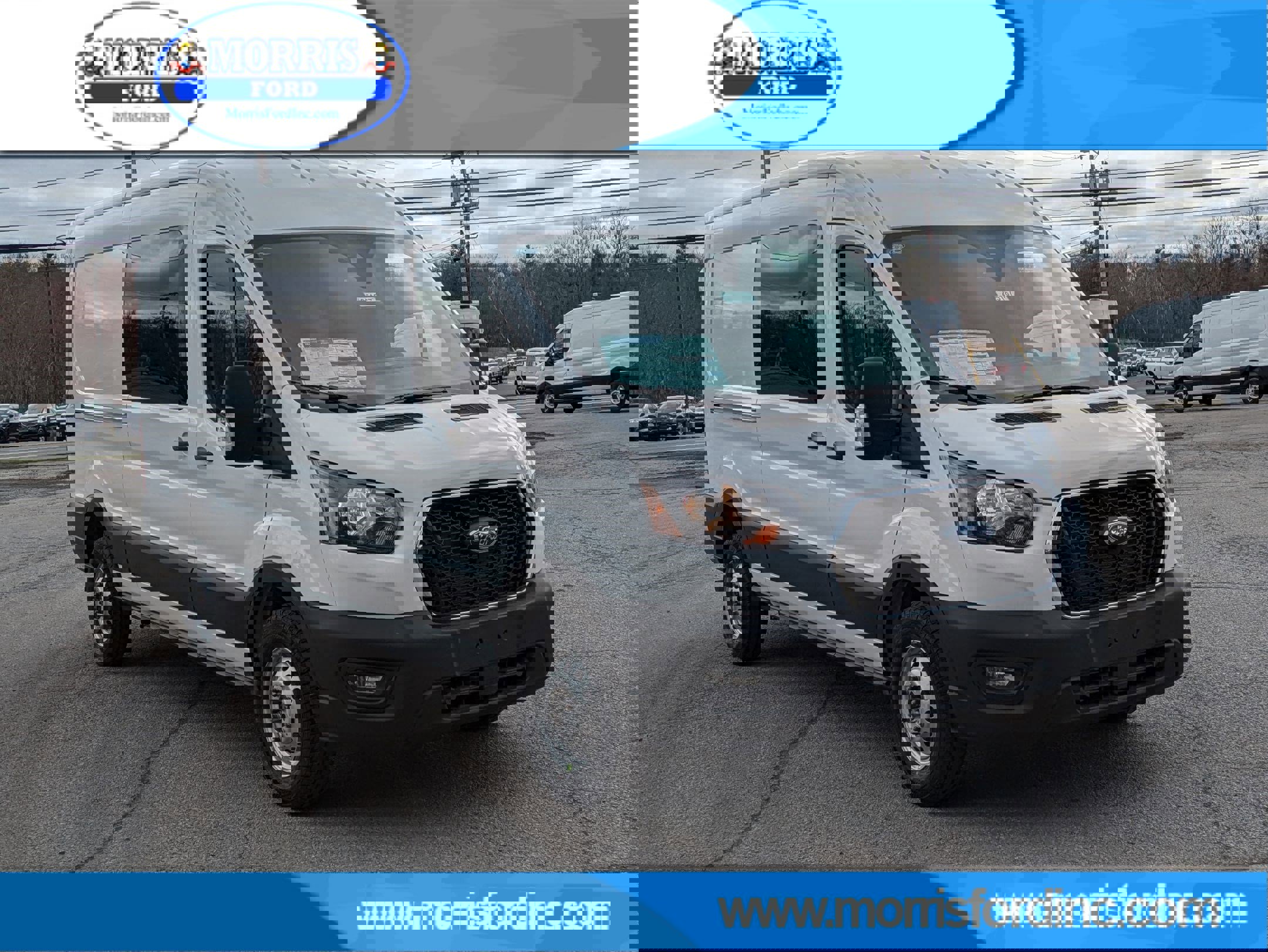 New 2025 Ford Transit 250 148 Medium Roof Extended AWD w/ Exterior Upgrade Package image 1