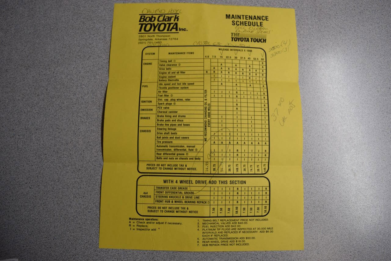 Used 1988 Toyota Pickup SR5 image 91