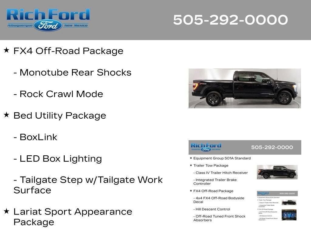 Certified 2023 Ford F150 Lariat AWD/4WD image 73