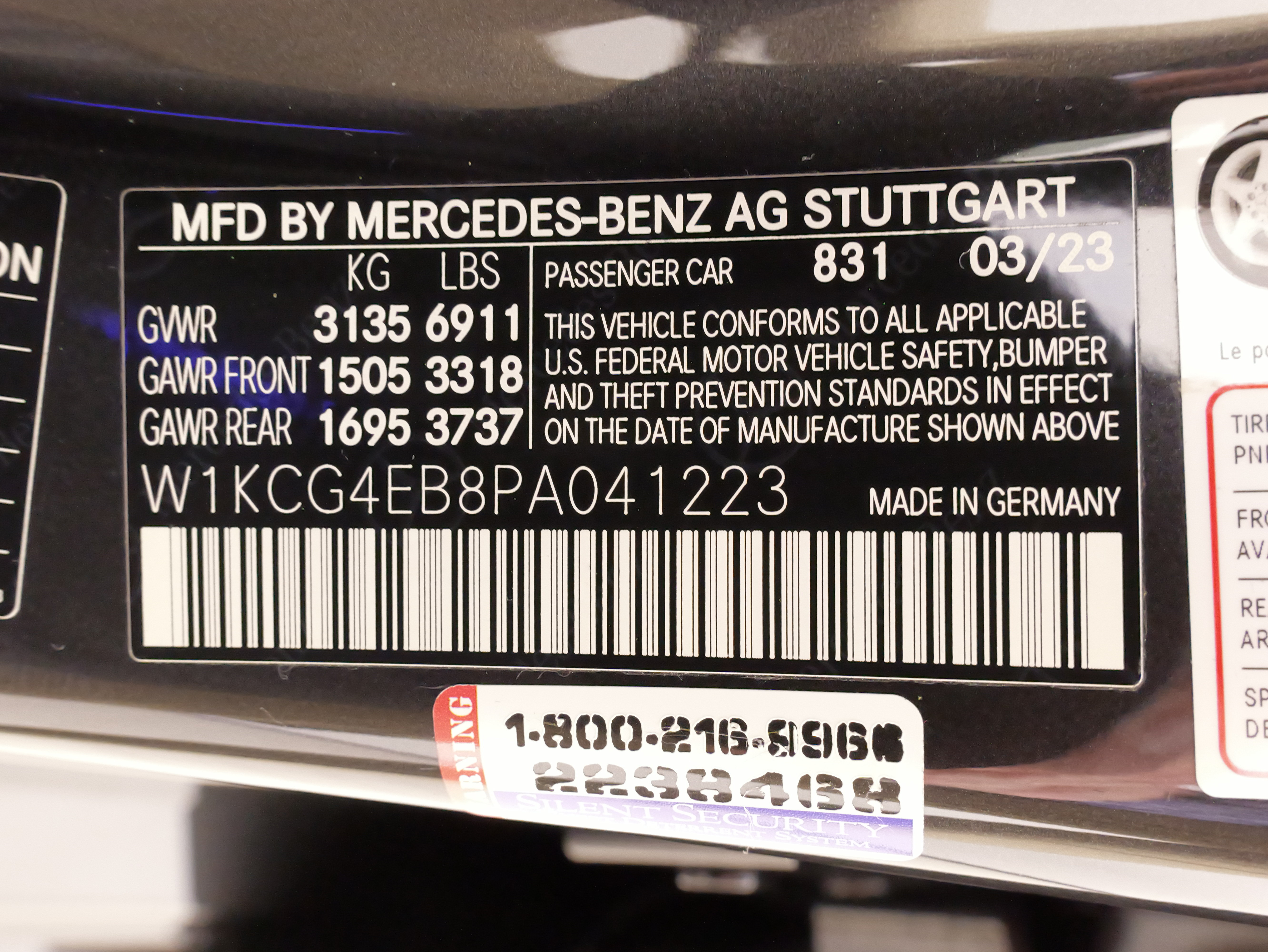 Used 2023 Mercedes-Benz EQS 580 4MATIC Sedan image 70