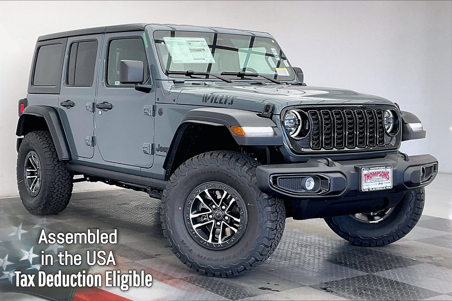 New 2026 Jeep Wrangler Willys
