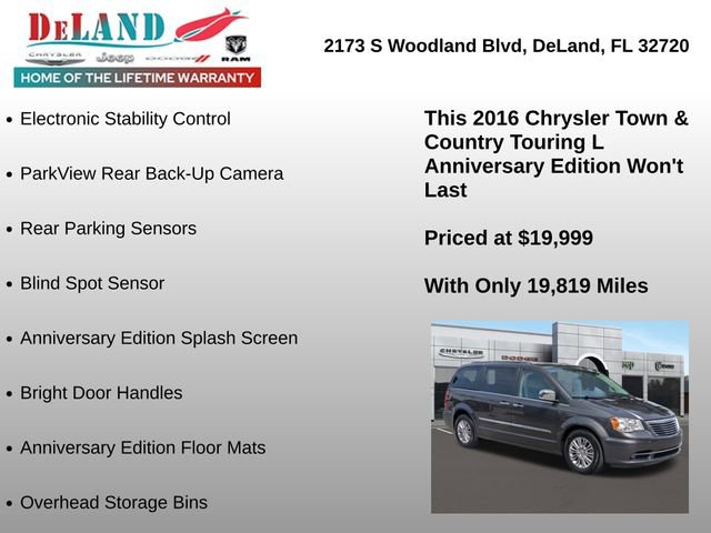 Used 2016 Chrysler Town & Country Touring-L FWD image 24
