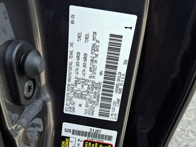 New 2026 Toyota Sequoia Limited w/ TRD Off-Road Package AWD/4WD image 10